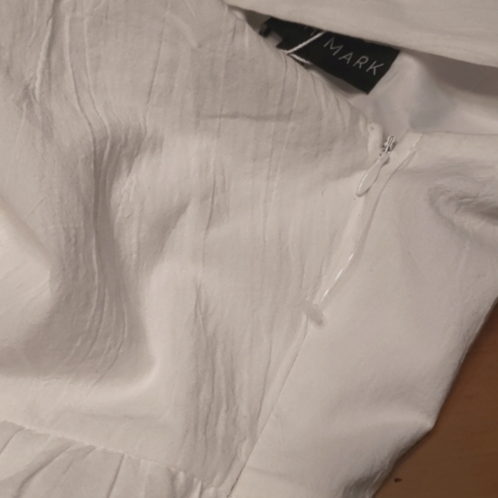 Blush mark white dress size Small - Picture 10 of 10